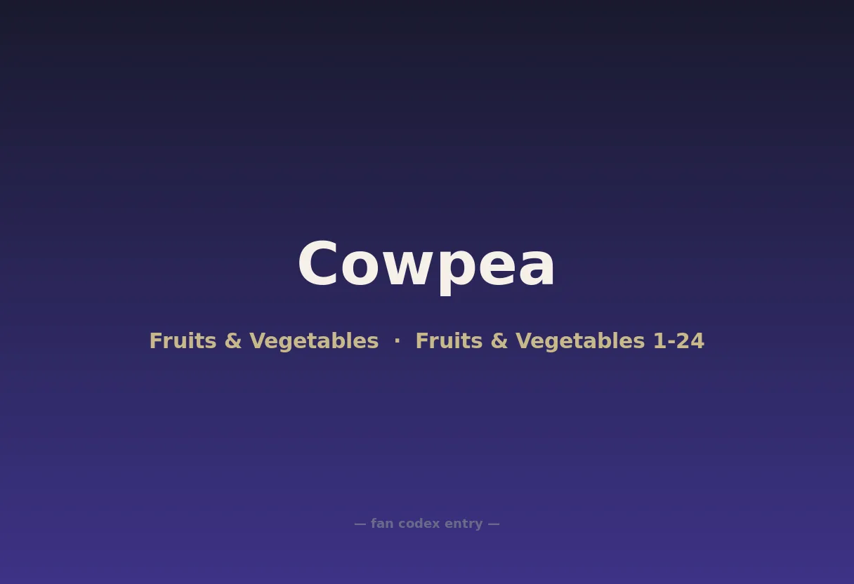 Cowpea
